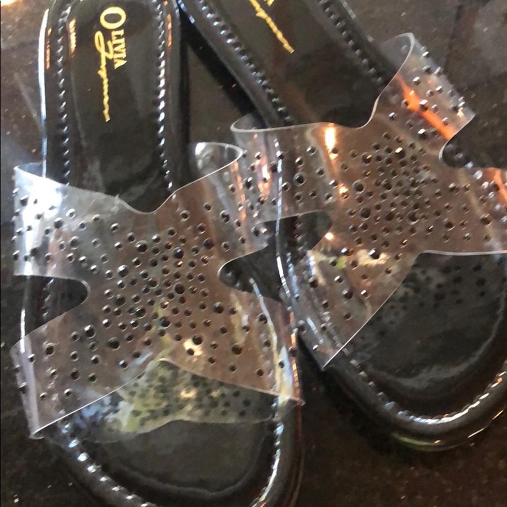 Fashion Nova. Never worn flip flops.